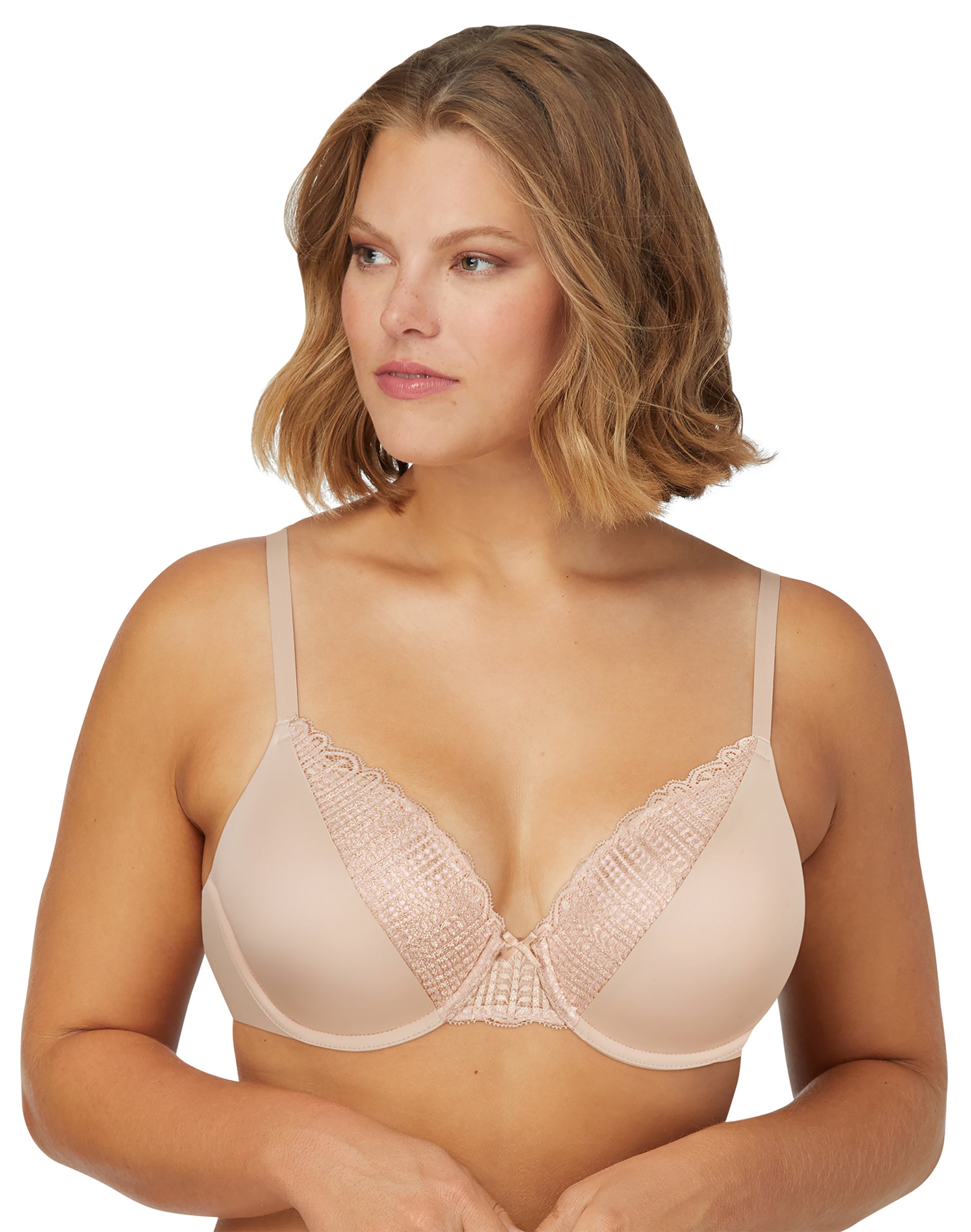 Maidenform Comfort Devotion Convertible Underwire Bra, Full Coverage Sandshell 36D Women’s