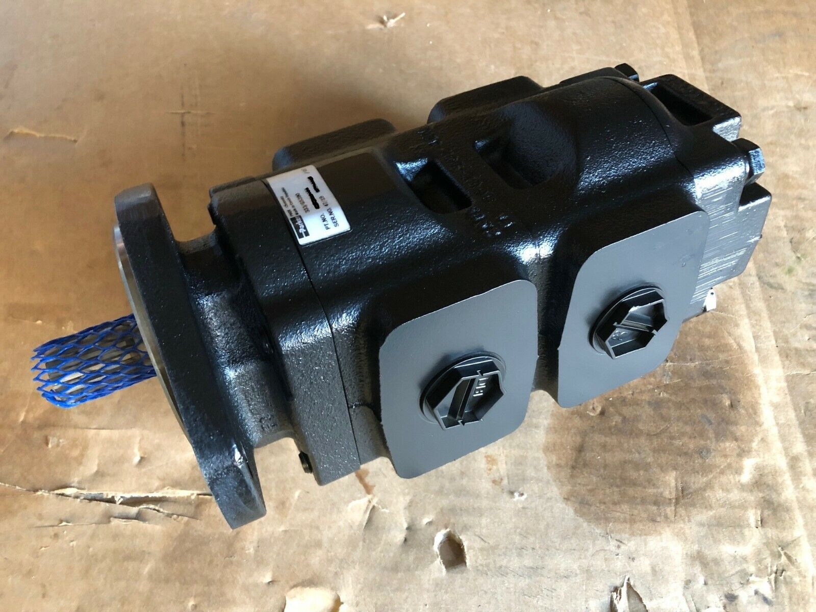 NEW Genuine JCB/Parker Twin hydraulic pump 333/G5390 36 + 29cc/rev. Made in EU