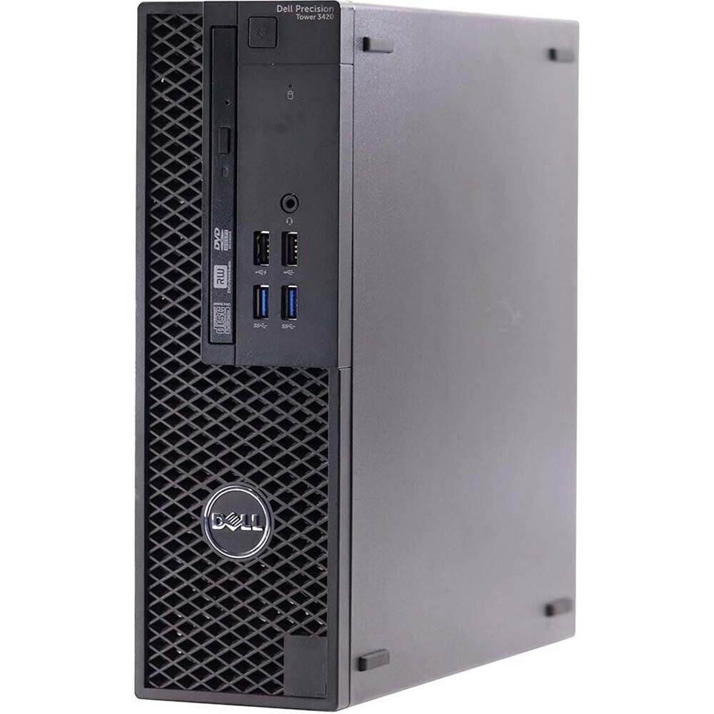 Dell Desktop Computer Intel i5 SFF 16GB RAM 500 HD Windows 10 Pro Wi-Fi DVD/RW