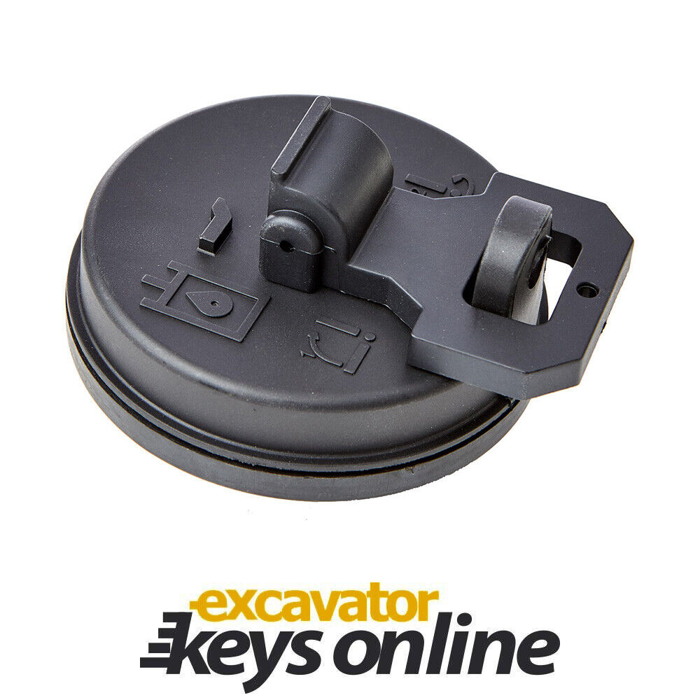 Terex Fuel Cap Black Part Number 2045-408