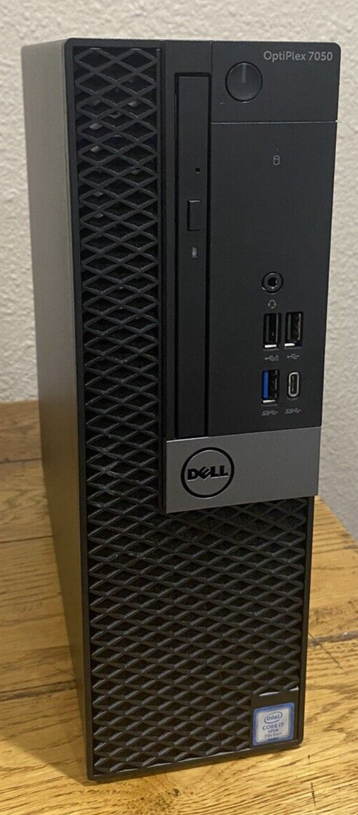 Dell Optiplex 7050 SFF Core i7-7700 3.60 GHz 32GB DDR4 1TB SSD Win 11 Pro