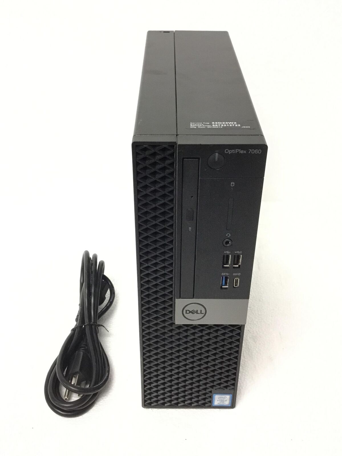 Dell Optiplex 7060 SFF D11S Computer i7 8700 3.20Ghz 8th Gen 1TB 16GB Working