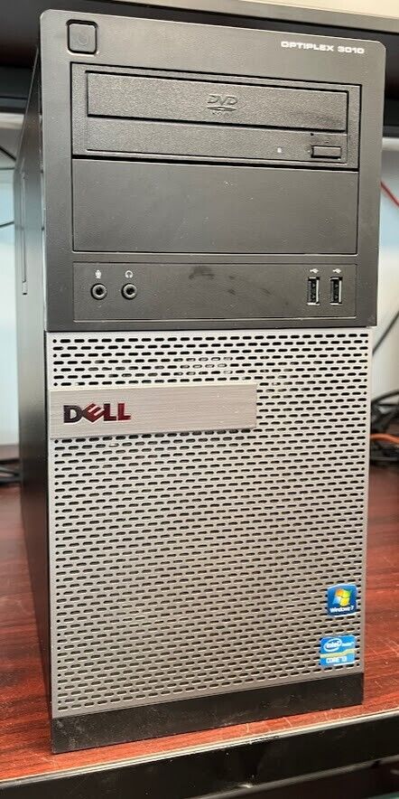 Dell Optiplex 3010 MT Intel i3-3220 @3.3GHz 8GB RAM 1 TB HDD Windows 10 Pro #27