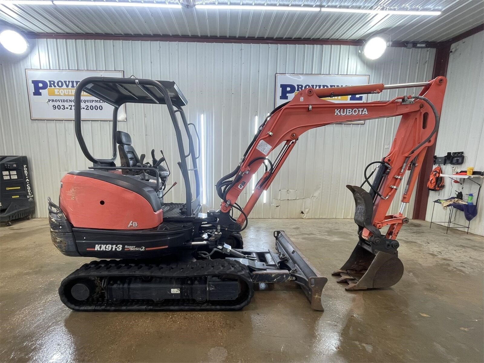 2016 KUBOTA KX91-3 OROPS THUMB ANGLE BLADE MINI COMPACT TRACK EXCAVATOR