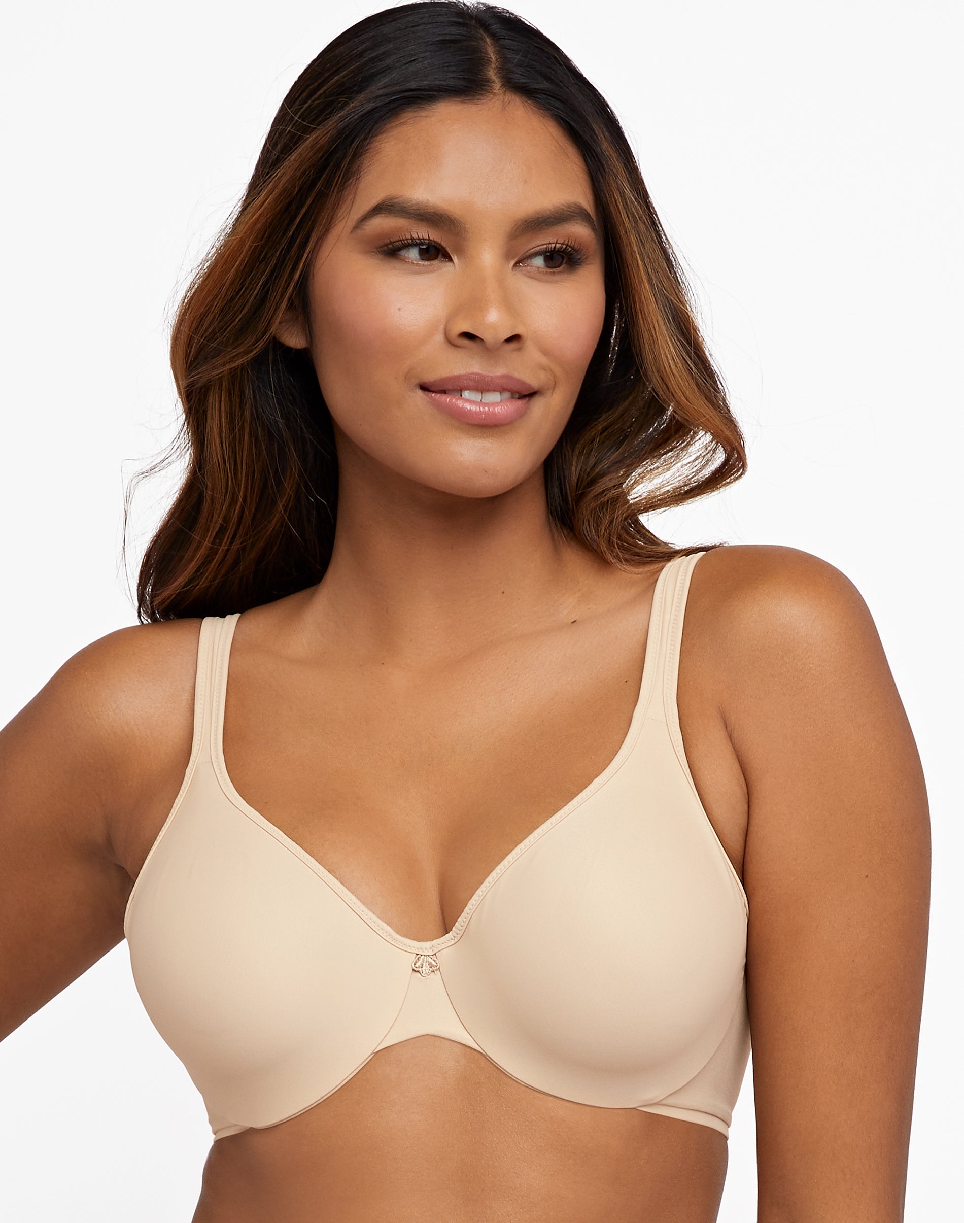 Bali Passion For Comfort Underwire Bra Soft Taupe 36DD Women’s