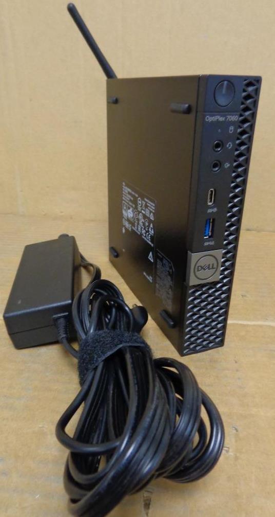 Dell OptiPlex 7060 Mini Micro 6-Core i7-8700T 2.4GHz/16GB/256GB NVMe/WiFi/BT/AC