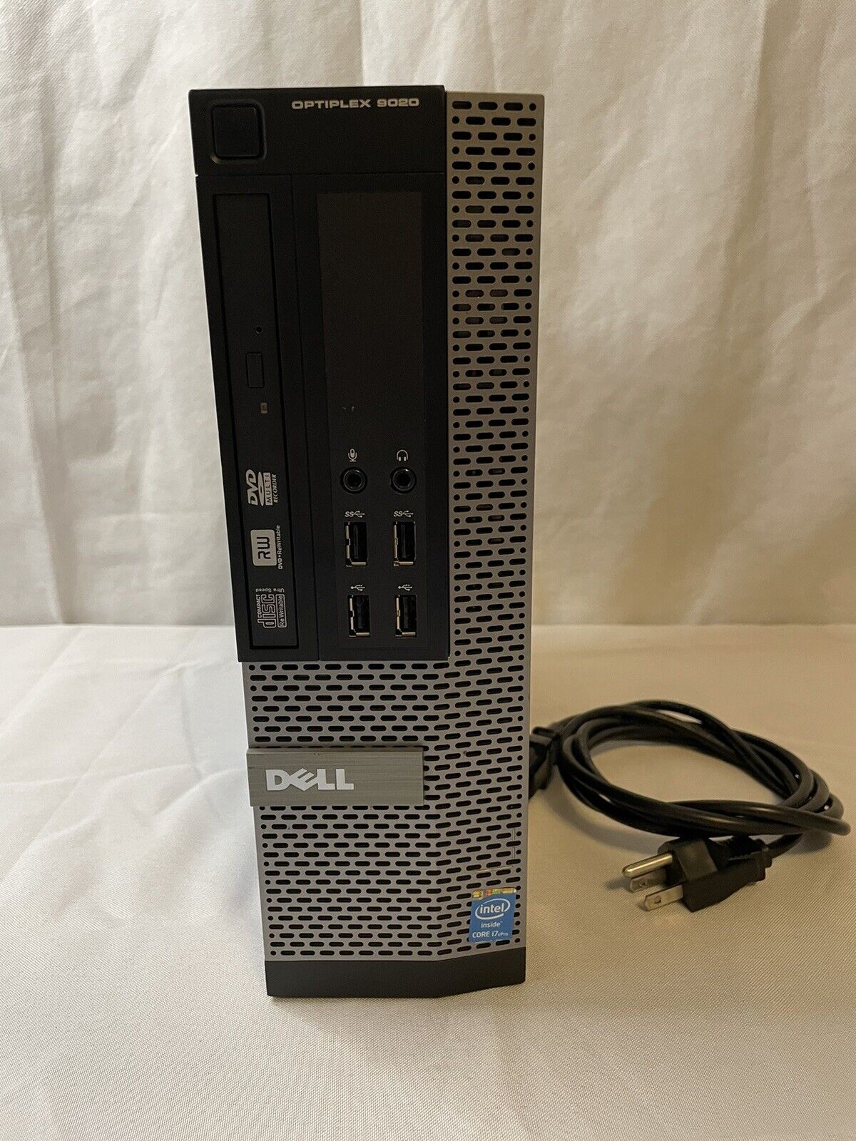Dell Optiplex 9020 SFF PC Core i7-4770 3.40GHz 12GB RAM 120GB SSD Win10Pro Cord