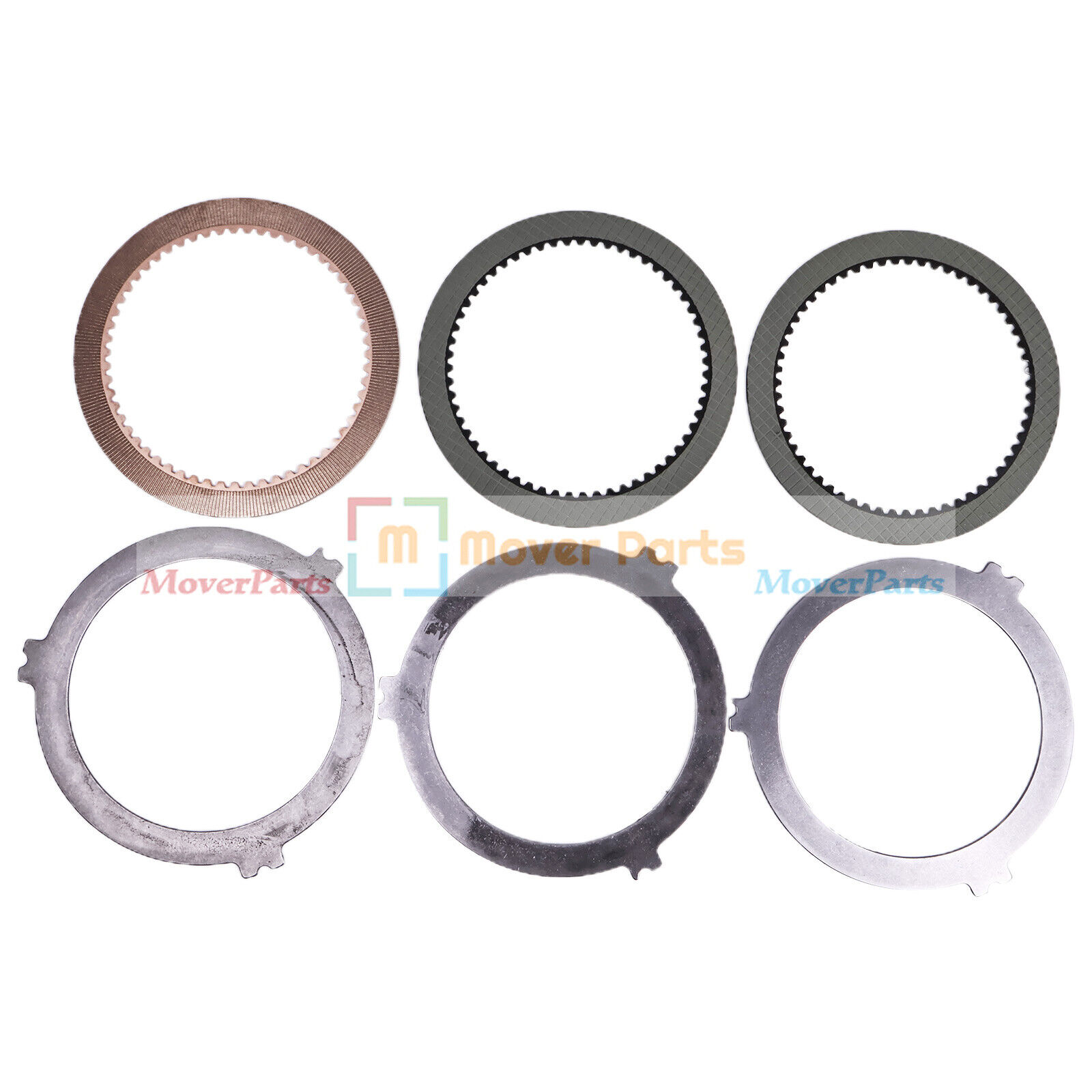 Clutch Plate & Disc Set AT100837 T100681 For John Deere 210C 300D 310C 315C 482C