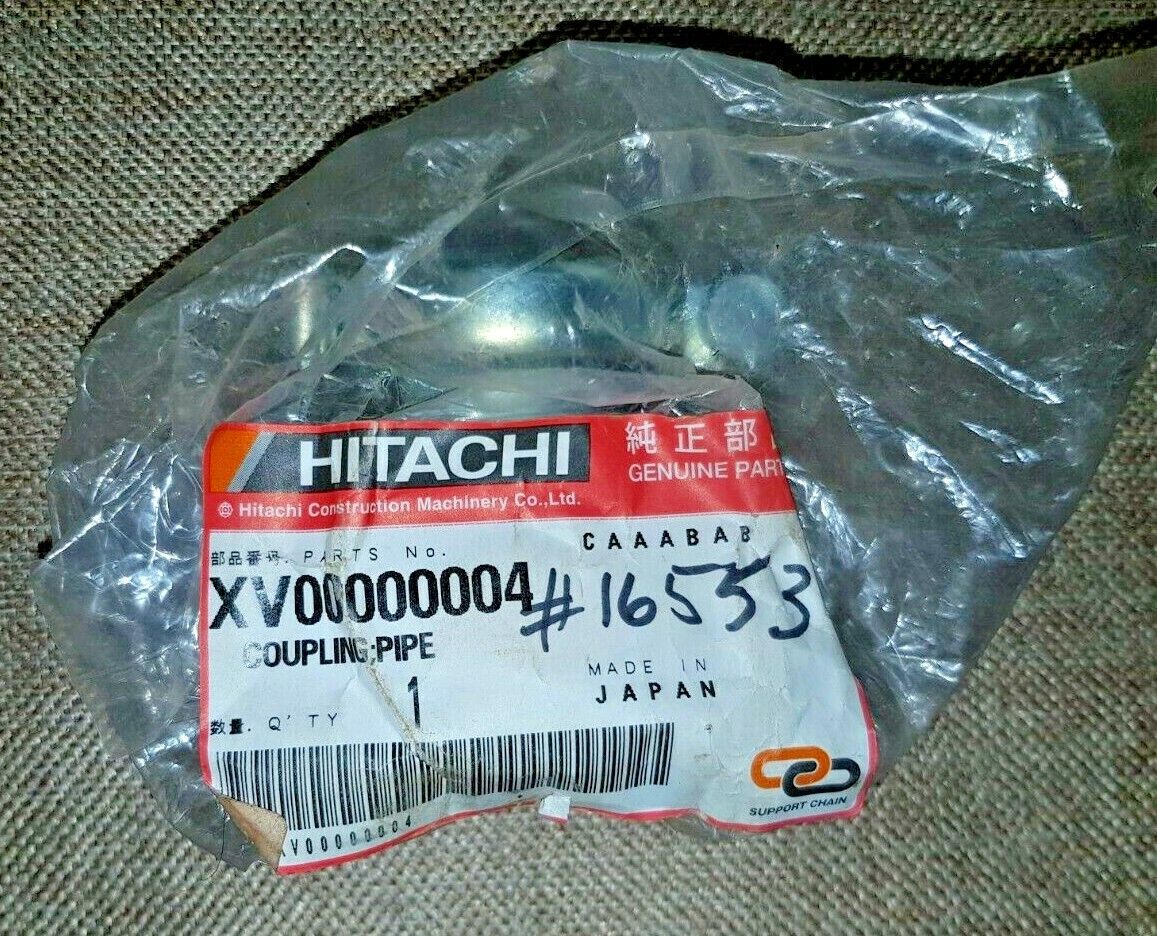 HITACHI PIPE COUPLING 30 mm 4196257 SEAL OIL Genuine NEW XV00000004