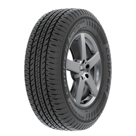 Cooper Evolution HT2 245/65R17 107T Passenger/Truck/SUV Tire Fits: 2004 Jeep Grand Cherokee Overland, 2019 Jeep Cherokee Trailhawk Elite
