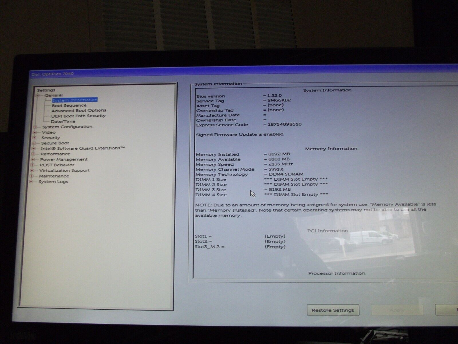 DELL OPTIPLEX 7040 SFF