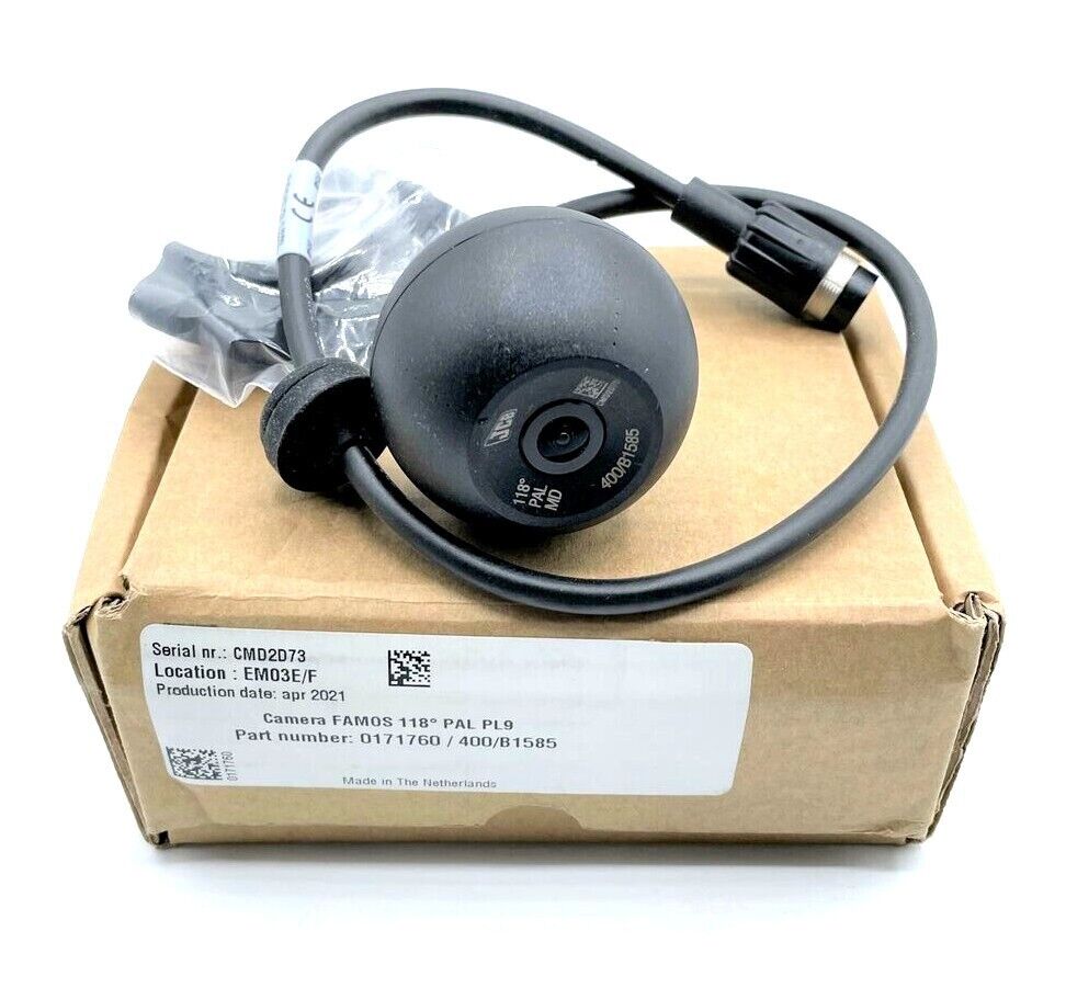 New JCB ORLACO FAMOS 118 DEGREES PL9 PAL Reversing Rear CAMERA 0171760 400/B1585