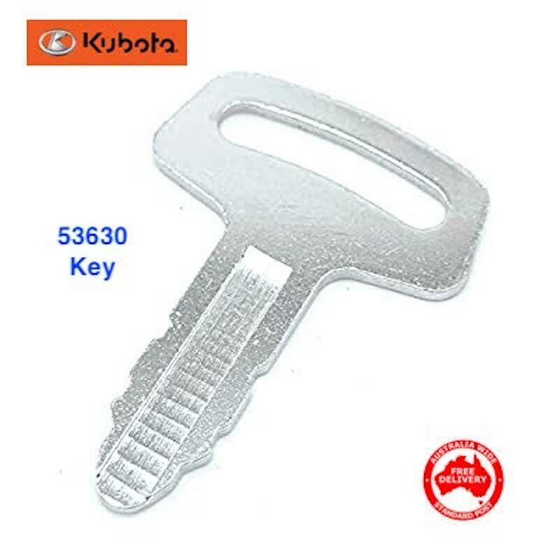 KUBOTA & THOMAS Skid Steer  53630 Key -FREE POSTAGE! -RC101-53630