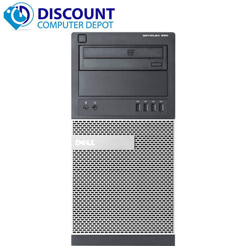 Dell Optiplex Computer Tower Intel Core i5 2nd Gen 8GB 1TB Windows 10 Pro WiFi