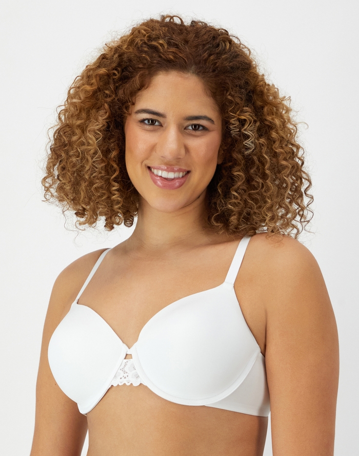 Maidenform One Fab Fit Full Coverage Underwire Bra White 40D Women’s