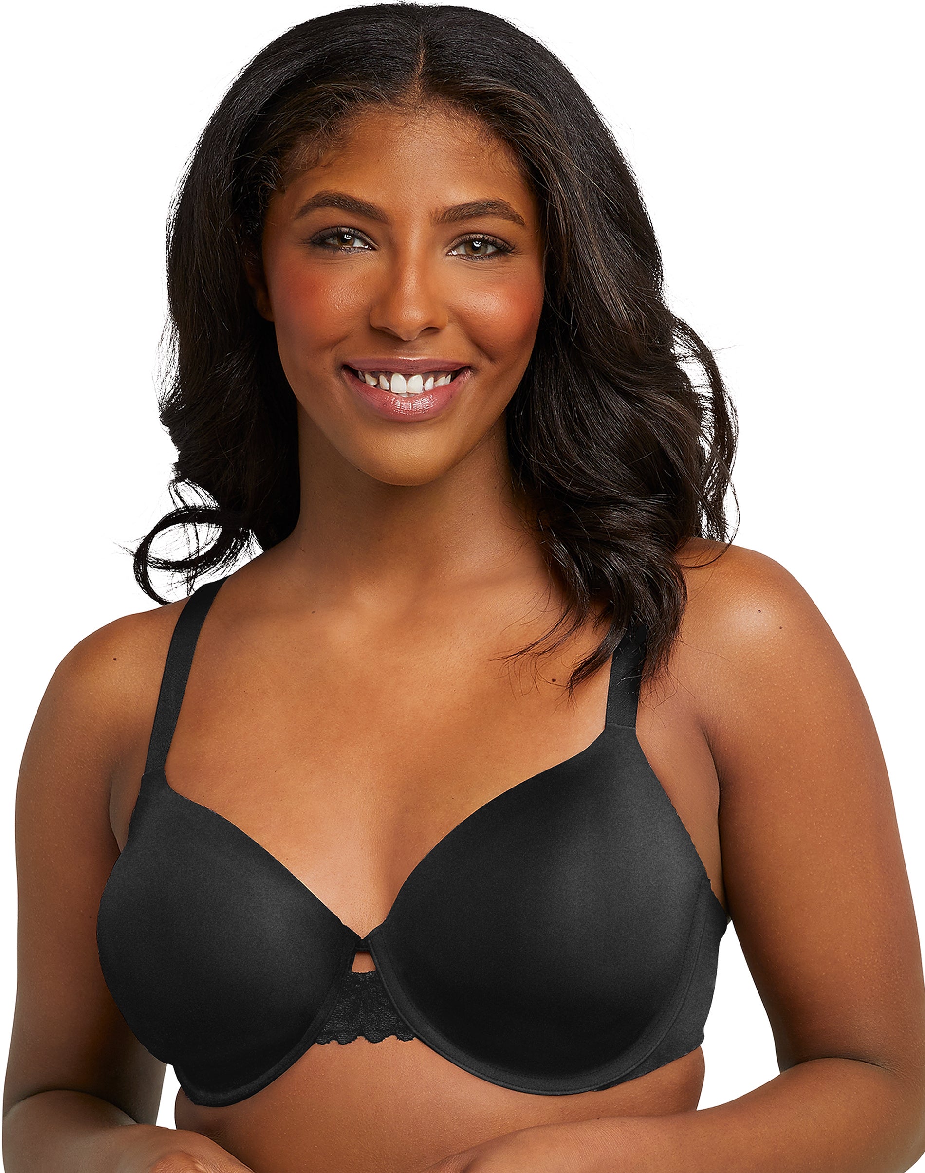 Maidenform One Fab Fit Full Coverage Underwire Bra Black 34B Women’s