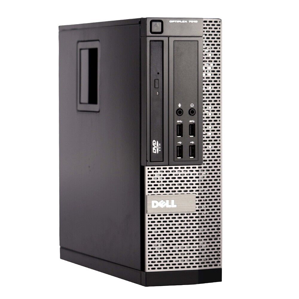 Dell OptiPlex Windows 10 Desktop Computer Tower PC Intel Core i3 4GB 250GB Wi-Fi
