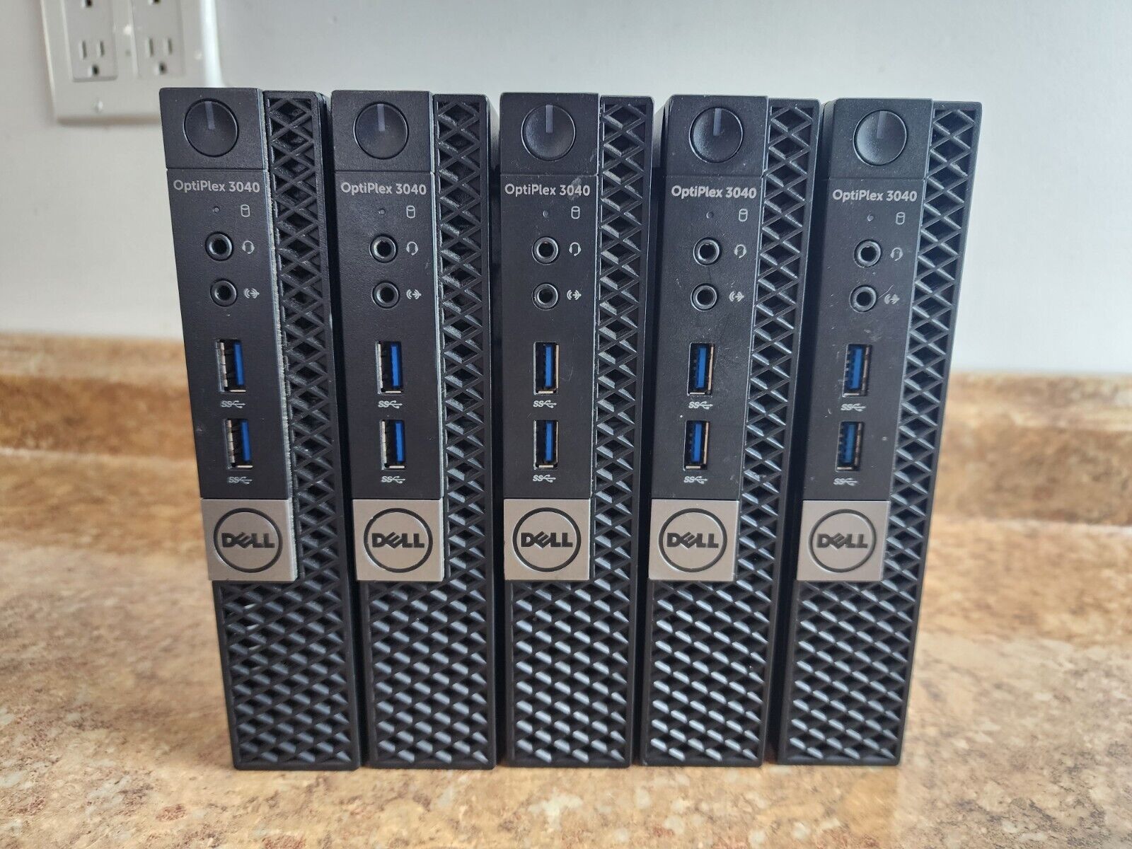 (5) Dell OptiPlex 3040 Micro Desktop Computers Intel i3 8GB RAM 256GB No WiFi #2