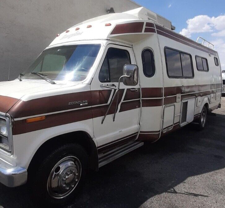 1982 22ft. Ford Brougham Class B Motorhome Camper Van Rare! Vintage! Restored!