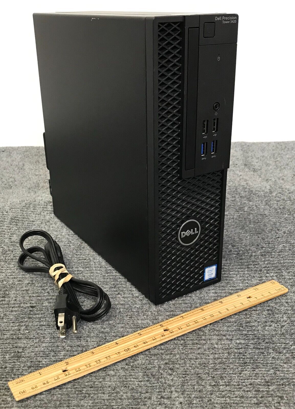 Dell Precision Tower 3420 Desktop Xeon E3-1240 v5 16GB RAM 512GB NVMe w/Cord