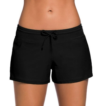 Floenr Bathing Suit for Women,Women Swimsuit Shorts Tankini Swim Briefs Plus Size Bottom Boardshort Swim Short