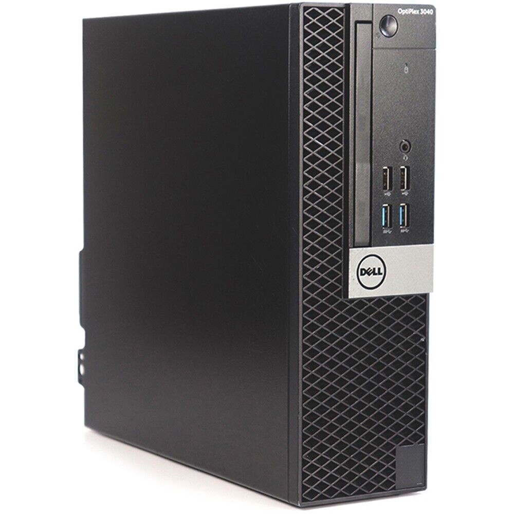 Dell Desktop Computer SFF Intel i3 8GB RAM 128GB SSD Windows 10 Pro Wi-Fi HDMI
