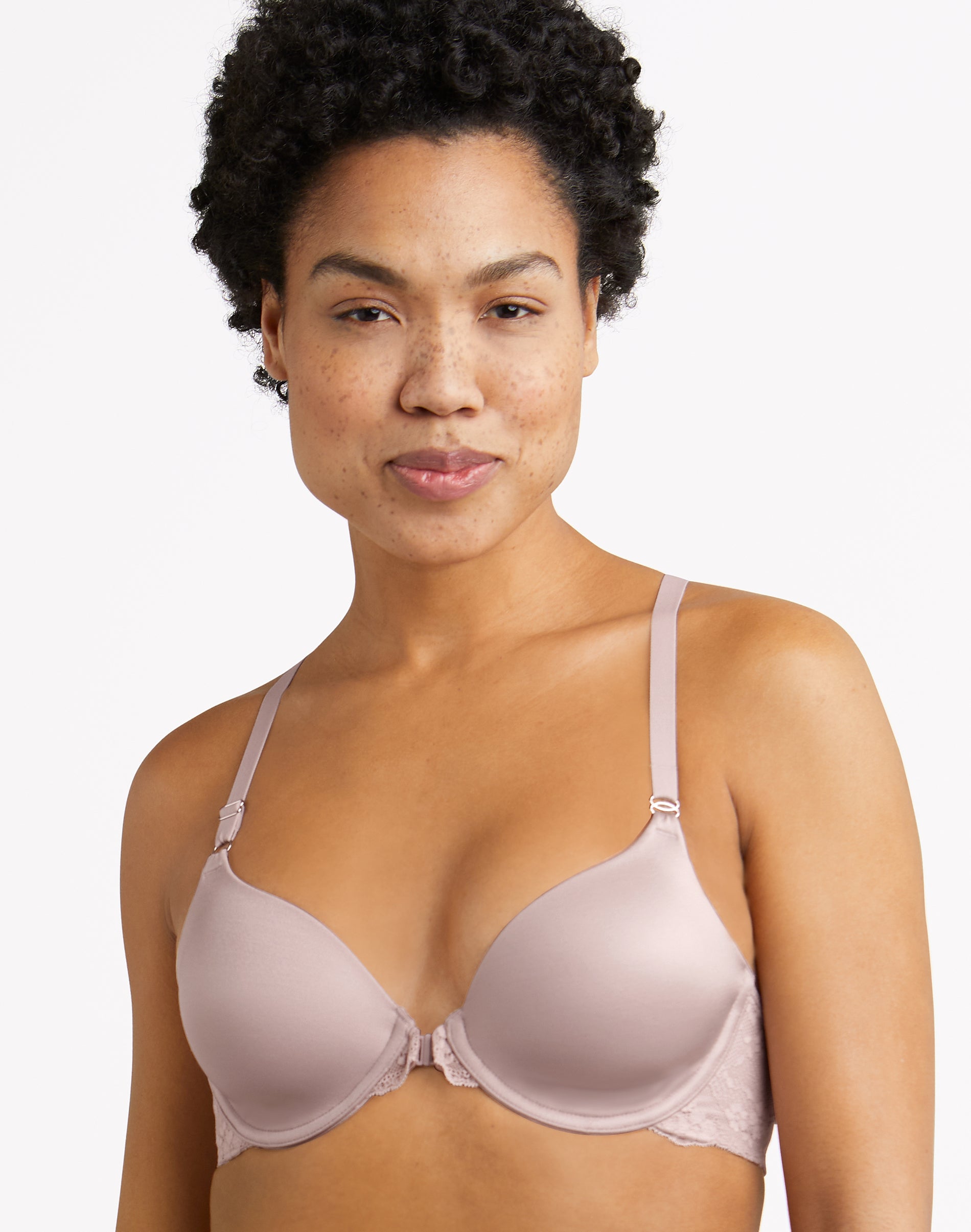 Maidenform One Fab Fit Everyday Full Coverage Racerback Bra Gloss 34D Women’s