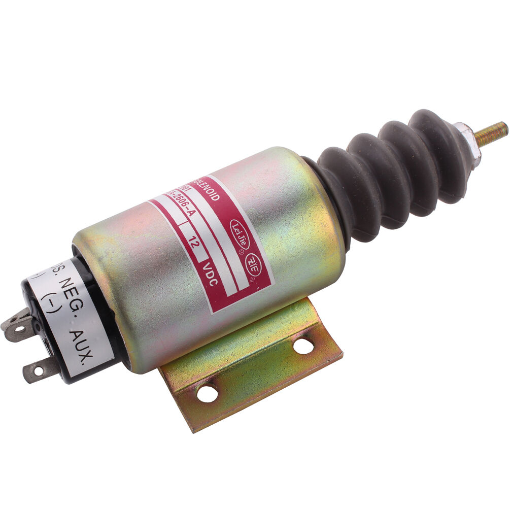 DC12V Shutdown Fuel Shut off Stop Solenoid Valve SA-2606-A For Mitsubishi Mixer