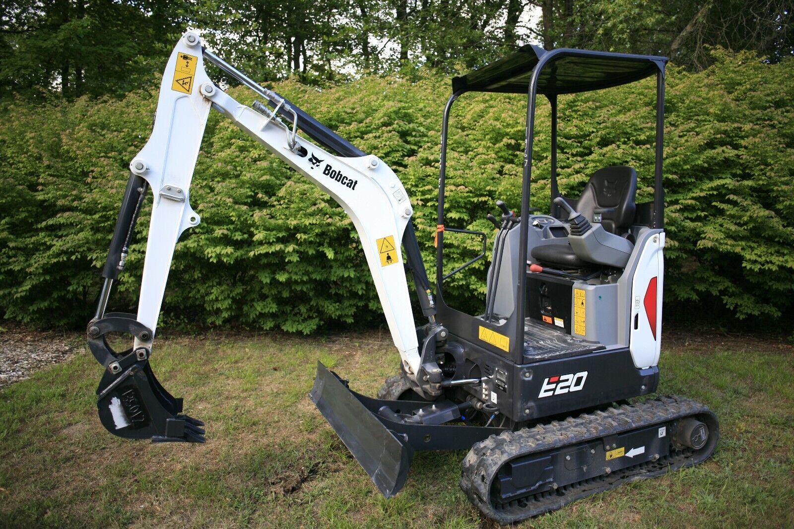 Never Used 2023 Bobcat E20 Mini Excavator 5 Hours Yanmar Diesel
