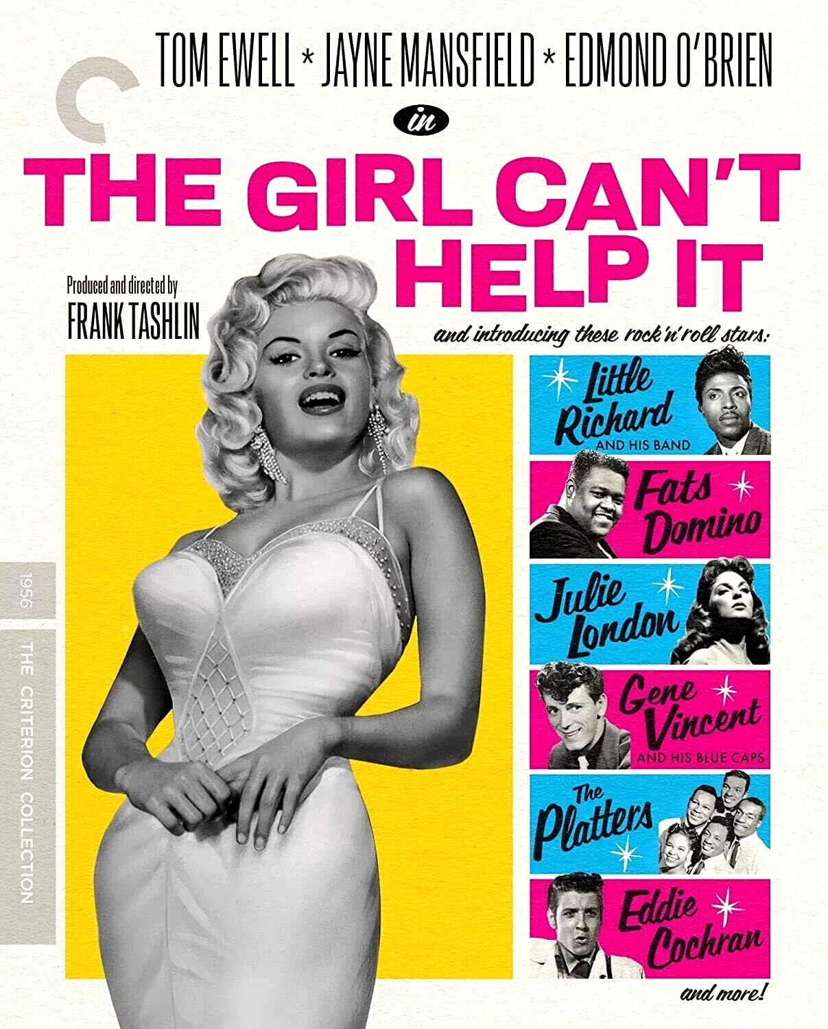 Frank Tashlin’s THE GIRL CAN ‘T HELP IT-1956 (Criterion Collection Blu-Ray). NEW