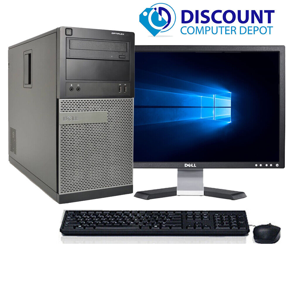 Dell Optiplex 3010 Windows 10 Desktop PC Tower Computer i5 8GB 256GB SSD 19 LCD Dell Optiplex 3010 Windows 10 Desktop PC Tower Computer i5 8GB 256GB SSD 19 LCD