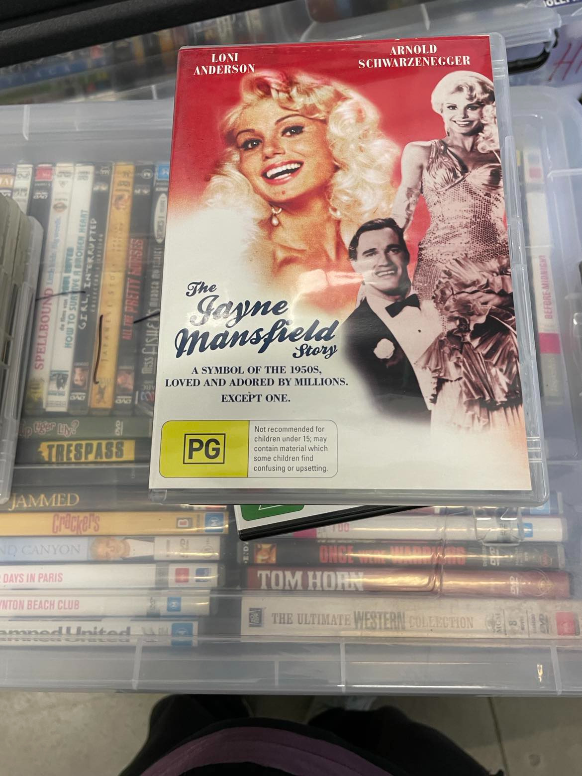 THE JAYNE MANSFIELD STORY. very good condition dvd rare oop t70