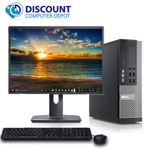 Dell Optiplex Desktop Computer PC Core i5 3.1GHz 4GB 160GB Windows 10 w/19″ LCD