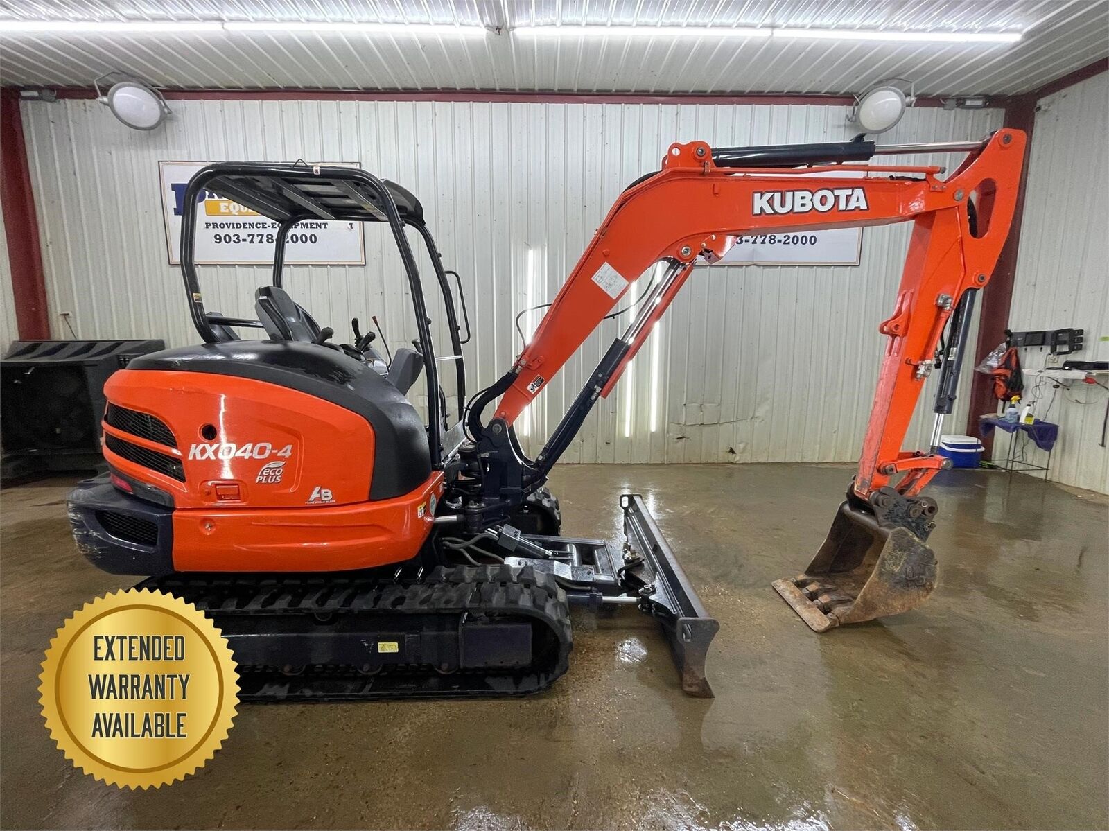 2018 KUBOTA KX040-4 OROPS ANGLE BLADE MINI COMPACT TRACK EXCAVATOR 2018 KUBOTA KX040-4 OROPS ANGLE BLADE MINI COMPACT TRACK EXCAVATOR