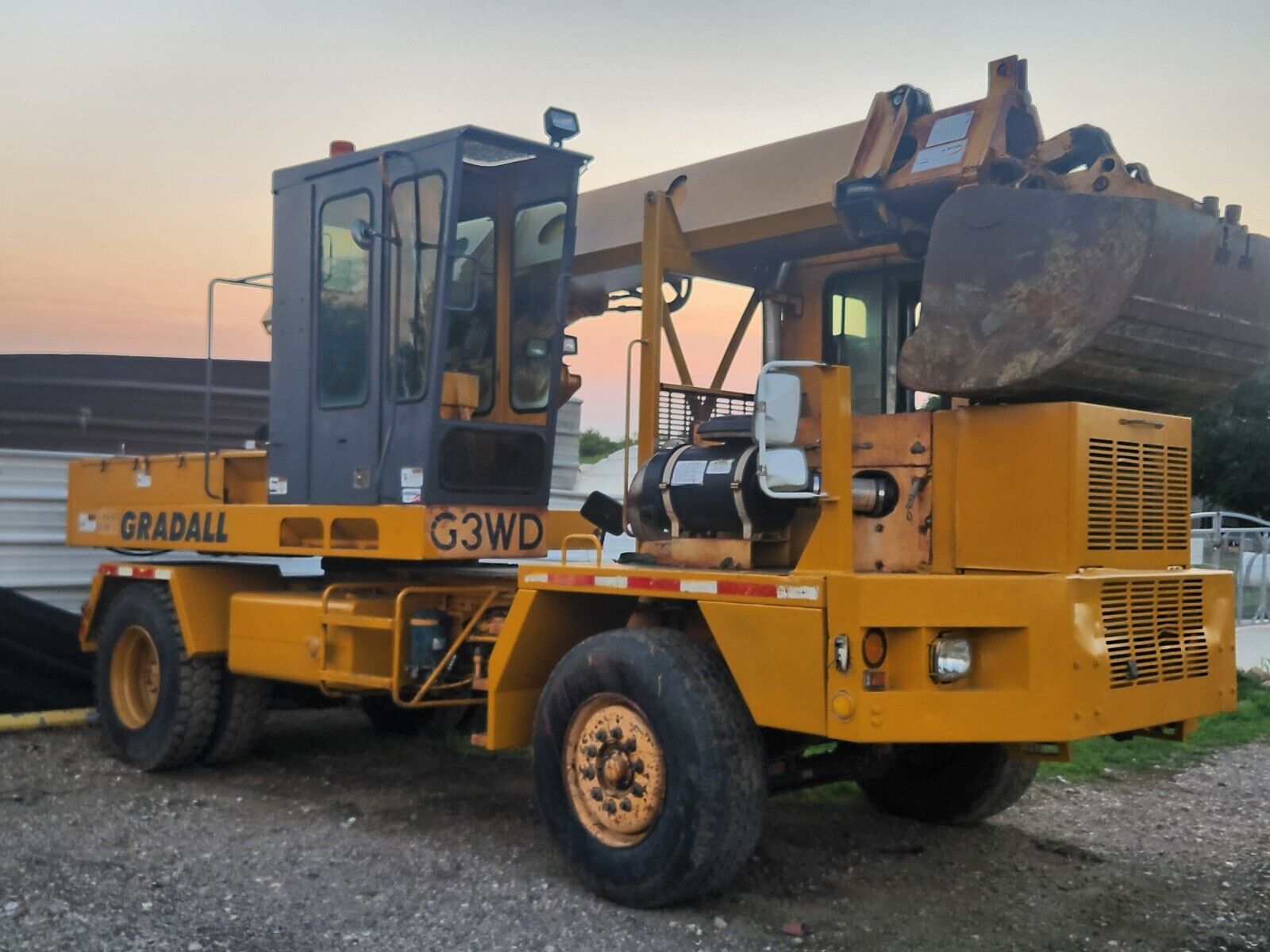 2002 Gradall G3WD Excavator Only 21k Miles