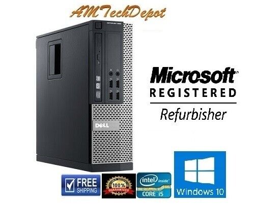 Dell Optiplex 990 SFF Intel Core i5 3.1ghz 16GB Win10 Pro 64-BIT 2 TB HDD