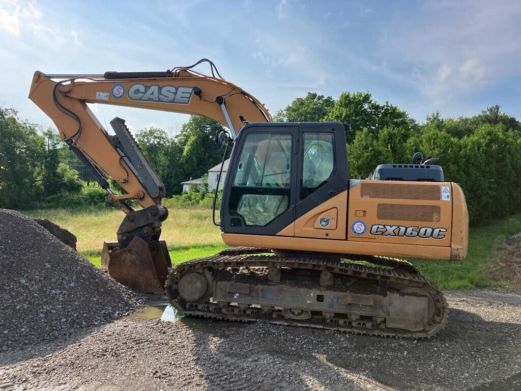 2015 Case CX160C Excavator Thumb Buckets Turbocharged Heat A/C