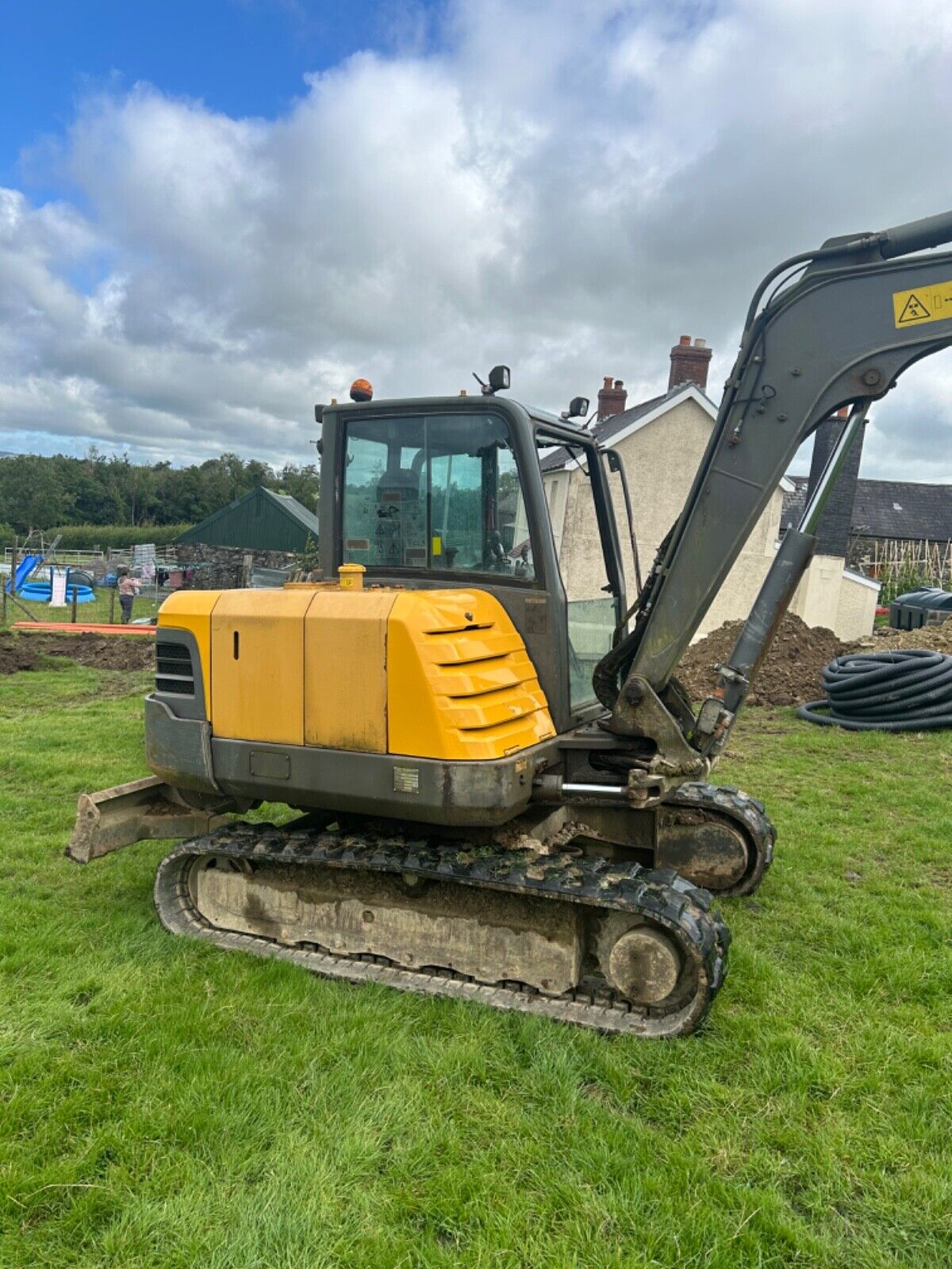 volvo mini excavator