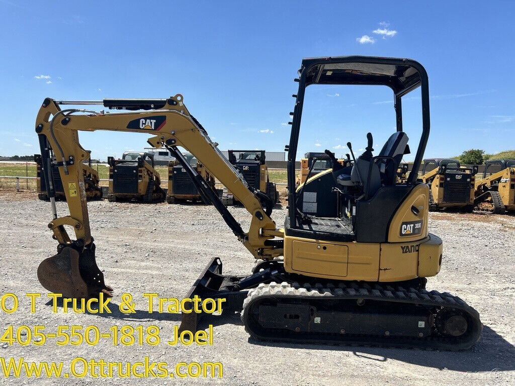 2019 Caterpillar 303E Mini Ex Excavator Trackhoe Cat 303