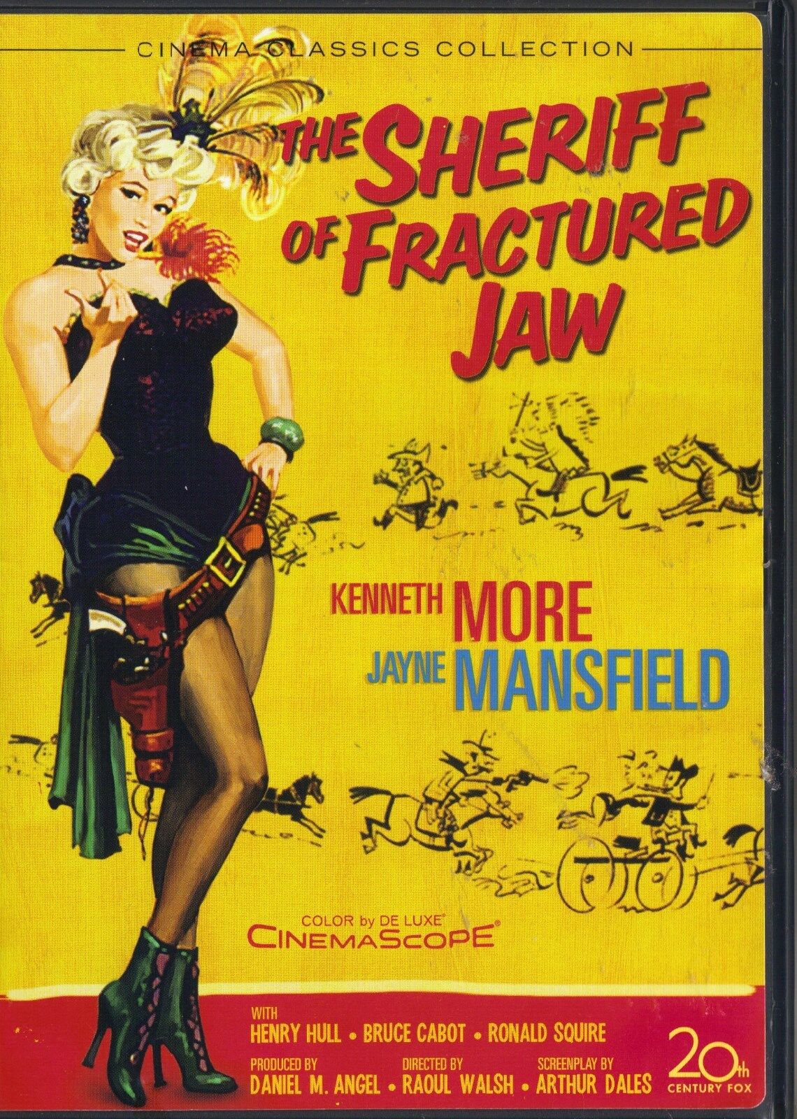 THE SHERIFF OF FRACTURED JAW~1958 MINT RARE DVD~JAYNE MANSFIELD KENNETH MOORE