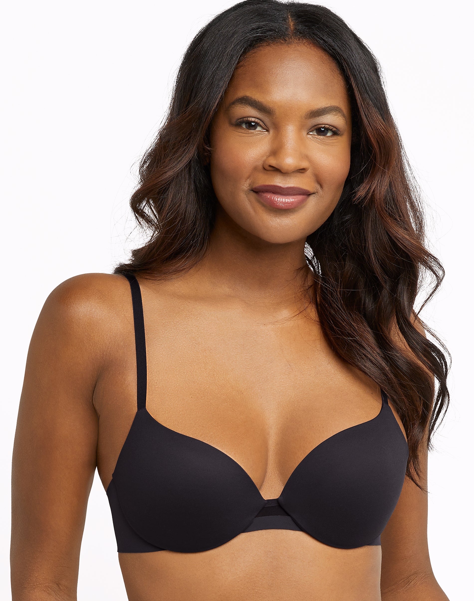 Maidenform DreamWire Convertible T-Shirt Bra, Underwire Black 36D Women’s