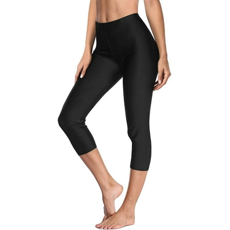 Women’s Capris Legging Fitness High Waisted Swimming Sport Pant