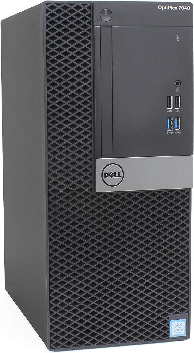 Dell Optiplex 7040 Tower i5-6500 8GB RAM 512GB SSD Windows 10 Pro WiFi