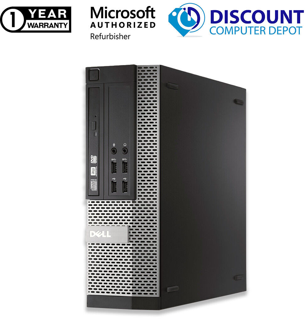 Dell Core i5 Desktop Computer Windows 10 Pro OptiPlex PC 3.10GHz CPU 8GB 500GB