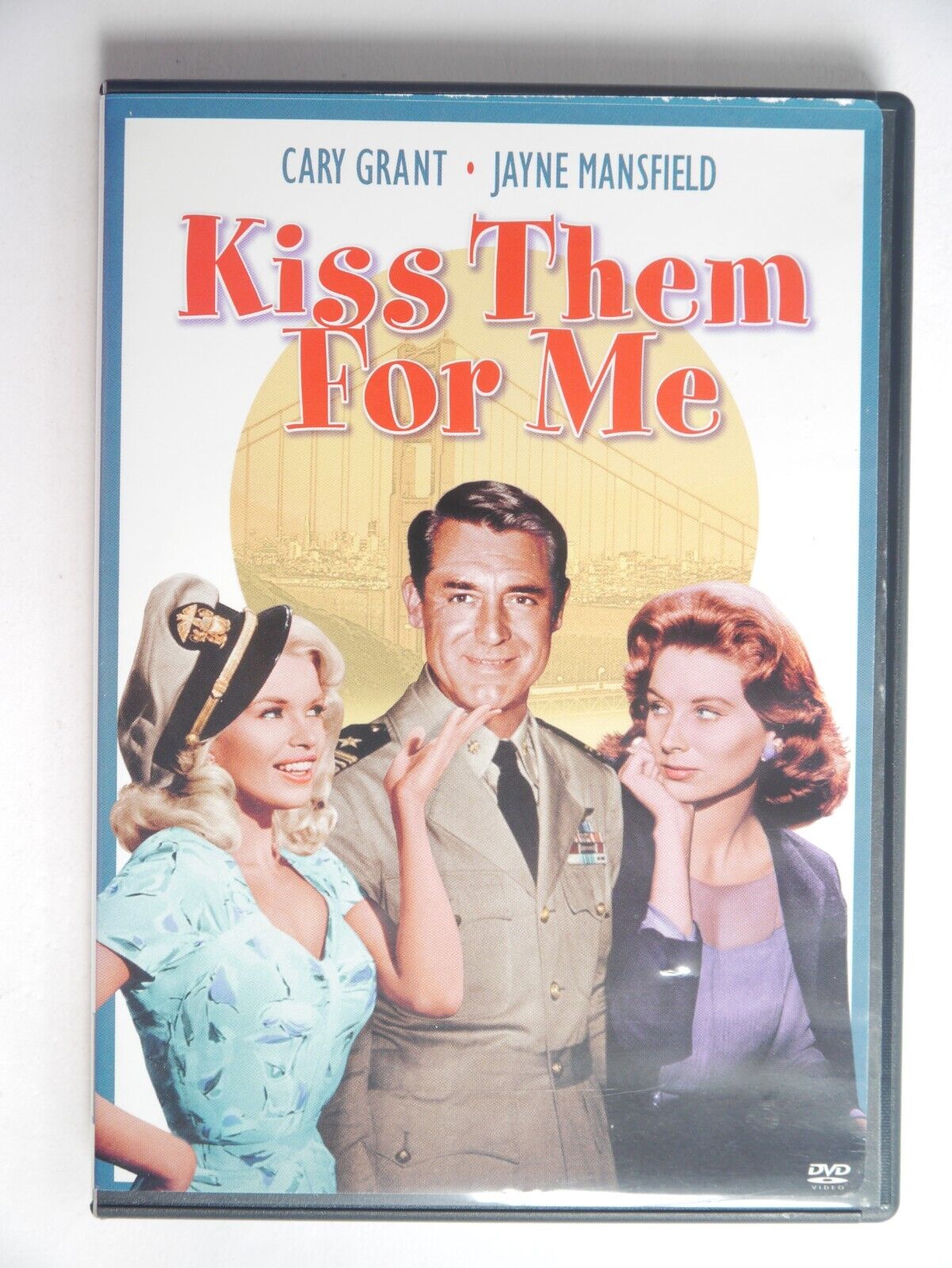 (E-43) Kiss Them For Me. Cary Grant, Jayne Mansfield. DVD