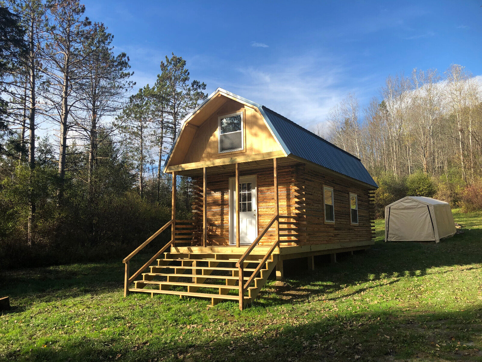 2.4 ACRE NY RURAL WOODED LAND – Lot #7 – OPTIONAL LOG CABIN WITH FINANCING