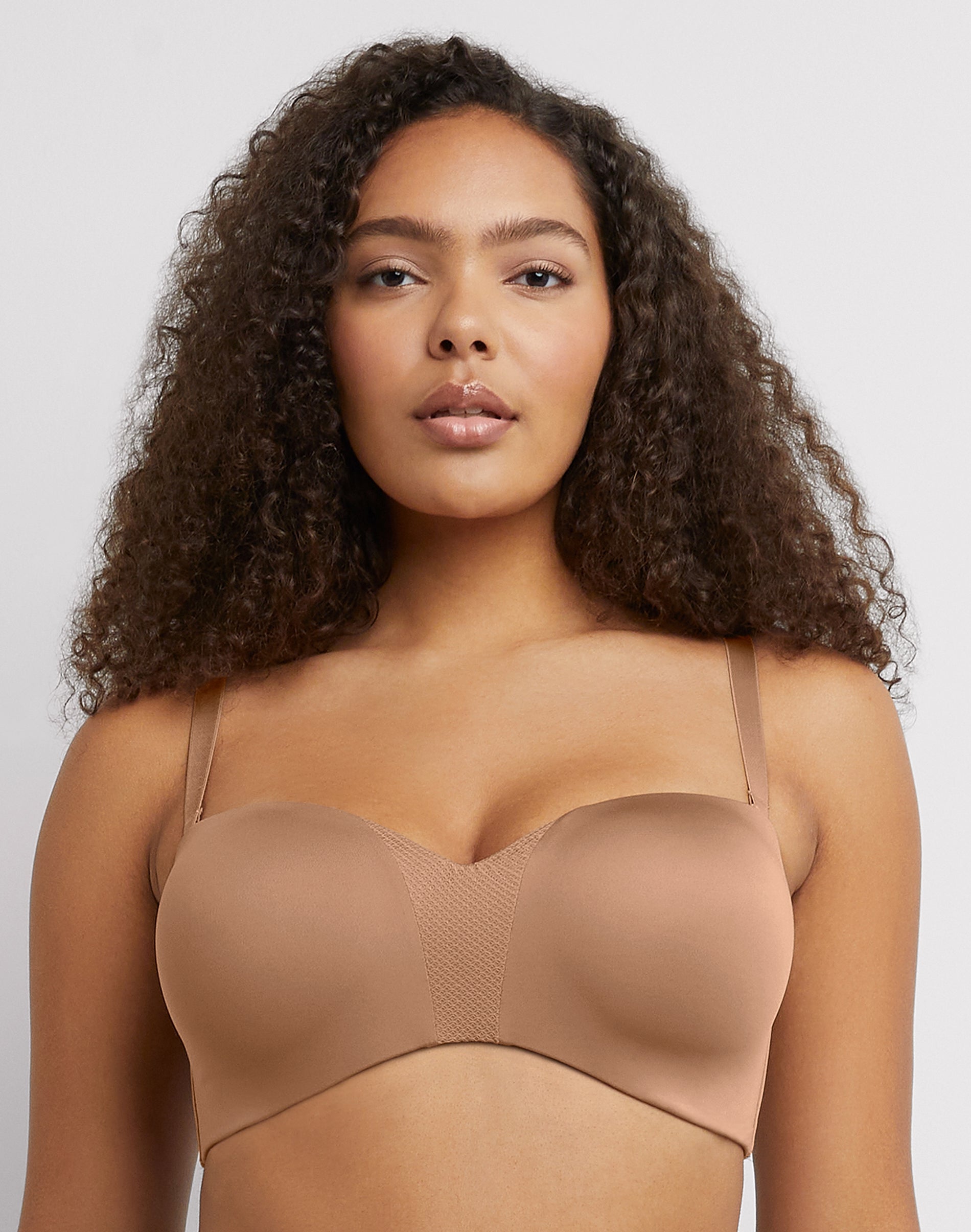 Maidenform Strapless Wireless Bra Chestnut 36DD Women’s