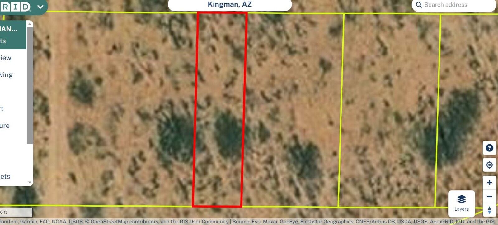 No Reserve.  Superba’s Boulder Addition, Mohave County, Arizona.