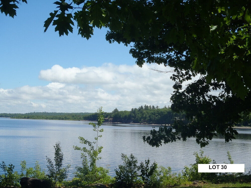 5.0 Acre Surveyed & Approved Lake Side Lot with Paved Road Front at Grand Lake !