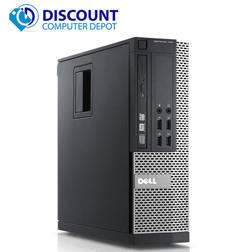 Dell Optiplex Windows 10 Pro Desktop Computer Quad Core i5 CPU 3.3GHz 8GB 1TB